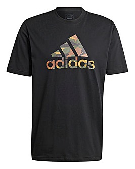 adidas Camo Logo T-Shirt