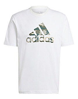 adidas Camo Logo T-Shirt