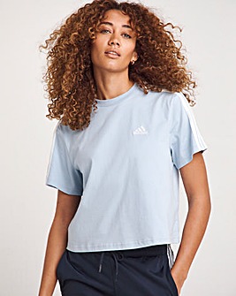 adidas 3 Stripes Crop Top