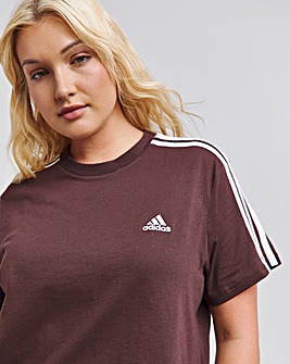 adidas Essentials 3 Stripes Crop Top