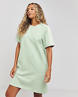 adidas Essentials 3 Stripes Boyfriend Tee Dress