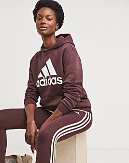 adidas Essentials Logo Boyfriend Fleece Hoodie