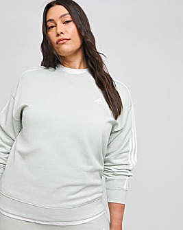 adidas Essentials 3 Stripes Sweatshirt