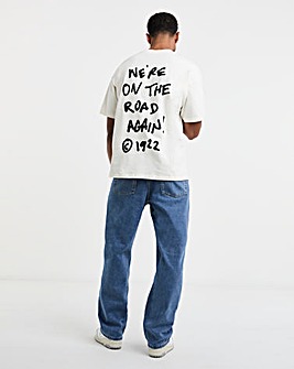 Dickies Sneedville Short Sleeve Back Graphic T-Shirt - White