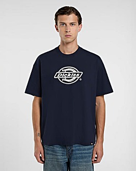 Dickies Short Sleeve Forth Shaw Logo T-Shirt - Navy