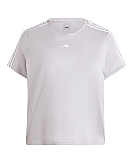 adidas 3 Stripes T-Shirt Plus Size