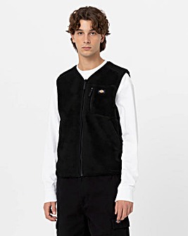 Dickies Mount Hope Fleece Gilet - Black
