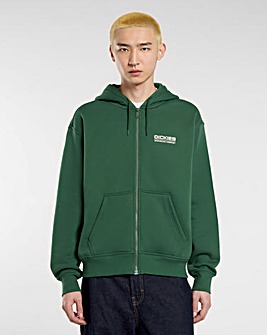 Dickies Bolivar Zip Through Hoodie - Pine