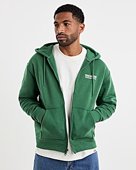 Dickies Bolivar Zip Through Hoodie - Pine