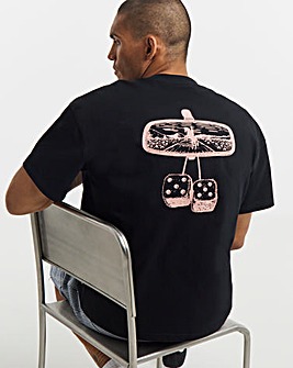 Dickies Short Sleeve Polk Back Graphic T-Shirt - Black