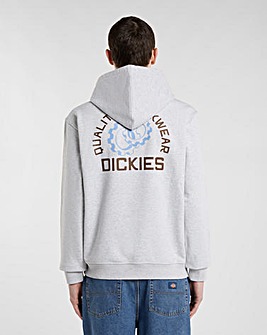 Dickies Payson Back Graphic Hoodie - Light Grey