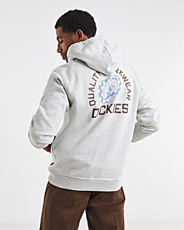 Dickies Payson Back Graphic Hoodie - Light Grey