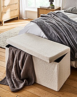 Teddy Foldable Storage Ottoman