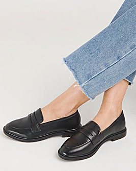 Melany Classic Penny Loafer Wide E Fit