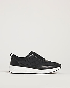 Quilted Lace Trainer EEE Fit
