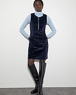 Monsoon Soha Corduroy Pinafore Dress