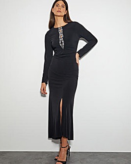 Monsoon Tess Embellished Dress