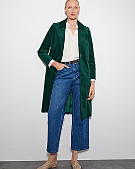 Monsoon Amalia Velvet Coat