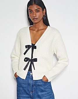 Monsoon Tina Bow Tie Cardigan