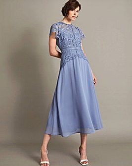 Monsoon Monica Lace Midi Dress