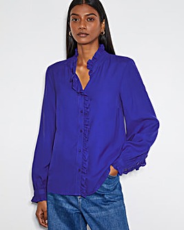 Monsoon Cecily Ruffle Blouse