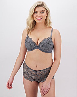 Jade Lace Plunge Wired Bra