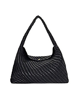 Dune Deliberate XL Woven Shoulder Bag