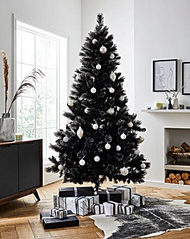Christmas Noir Snow Tipped Fir Tree