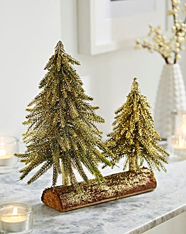 Gisela Graham Fir Christmas Tree Decoration