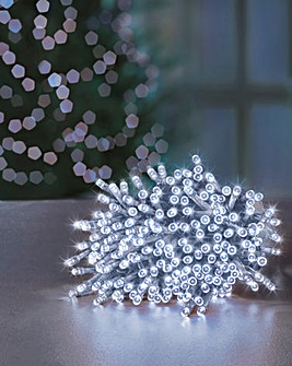 Warm White LED Super Bright Tree Lights with Clear Cable