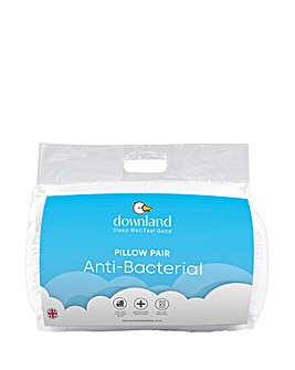 Anti-Bacterial Pack of 2 Pillows