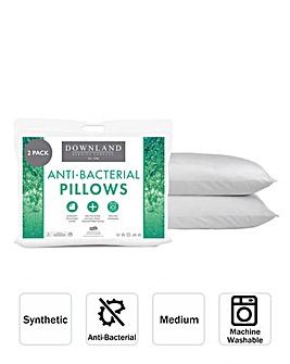 Anti-Bacterial Two Pack Of Pillows