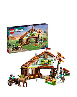 LEGO Friends Autumn's Horse Stable with 2 Toy Horses 41745