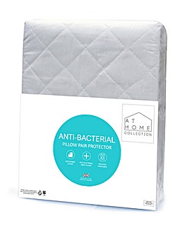 Anti-Bacterial Pack of 2 Pillow Protectors