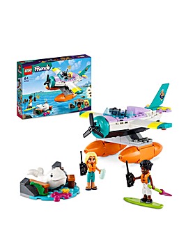LEGO Friends Sea Rescue Plane Toy with Whale Figure 41752