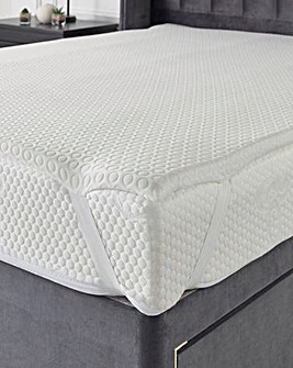 Memory Foam 1'' Mattress Topper with Cover