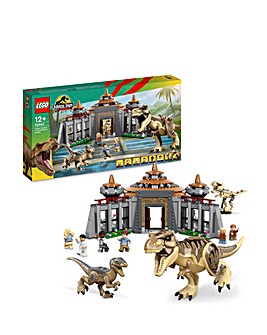 LEGO Jurassic Park Visitor Centre: T. rex & Raptor Attack 76961