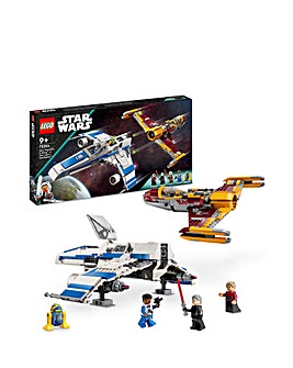 LEGO Star Wars New Republic E-Wing vs. Shin Hatis Starfighter 75364