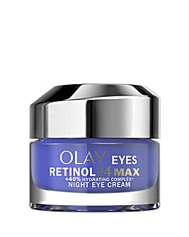 Olay Regenerist Retinol24 MAX Night Eye Cream Without Fragrance, 15ml