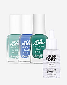 Barry M Quick Dry Nail Paint Set 2