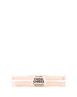 Barry M Chisel Cheeks Double Highlighter Cream Duo - Gold/ Bronze