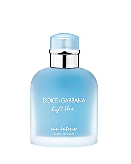 D&G Light Blue Eau Intense Pour Homme Eau De Parfum Spray 100ml