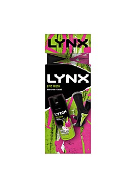 Lynx Epic Fresh Bodyspray & Socks GSet