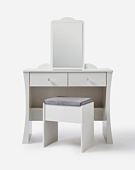 Princess Dressing Table Mirror and Stool