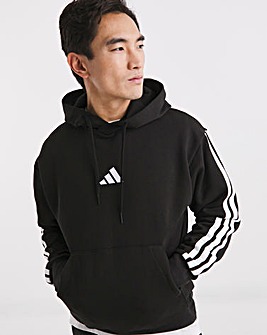 adidas 3 Stripes Fleece Hoodie