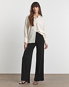 Joanna Hope Long Black Palazzo Trouser