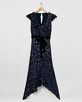 Joanna Hope Sequin Maxi Dress