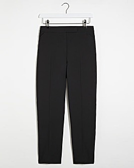 Mix and Match Black Tapered Leg Trousers