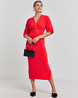 Joanna Hope Stretch Crepe Column Dress