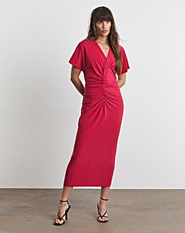 Joanna Hope MAGISCULPT Ruched Front Jersey Dress